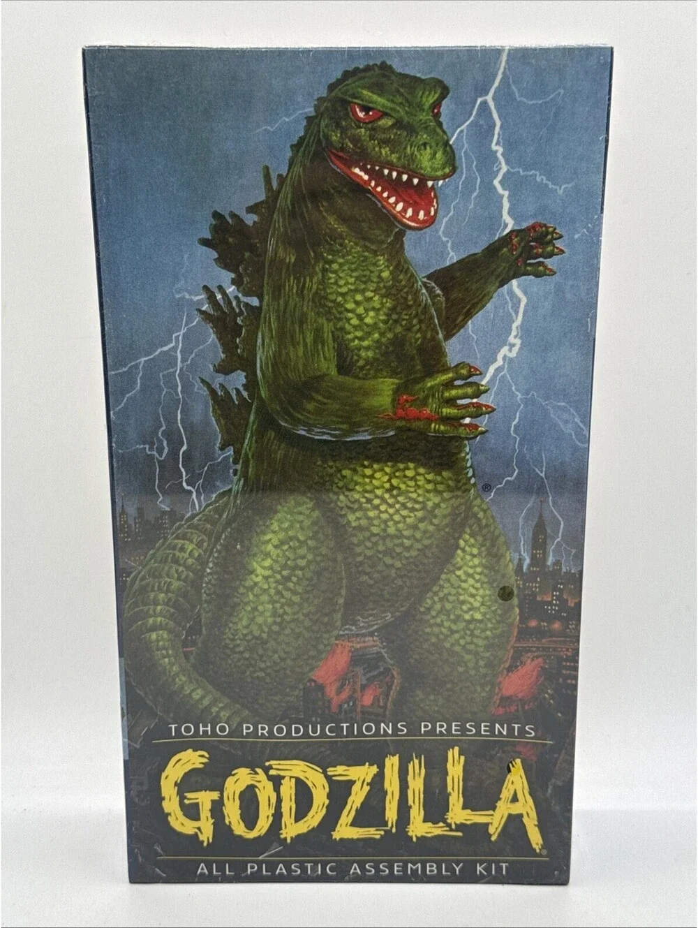 Godzilla Toho Productions Model Kit #7502 by Aurora Factory Sealed 2000 Vintage